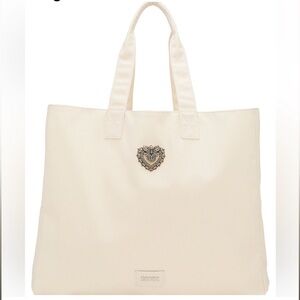 Dolce & Gabbana Cream Tote Bag
